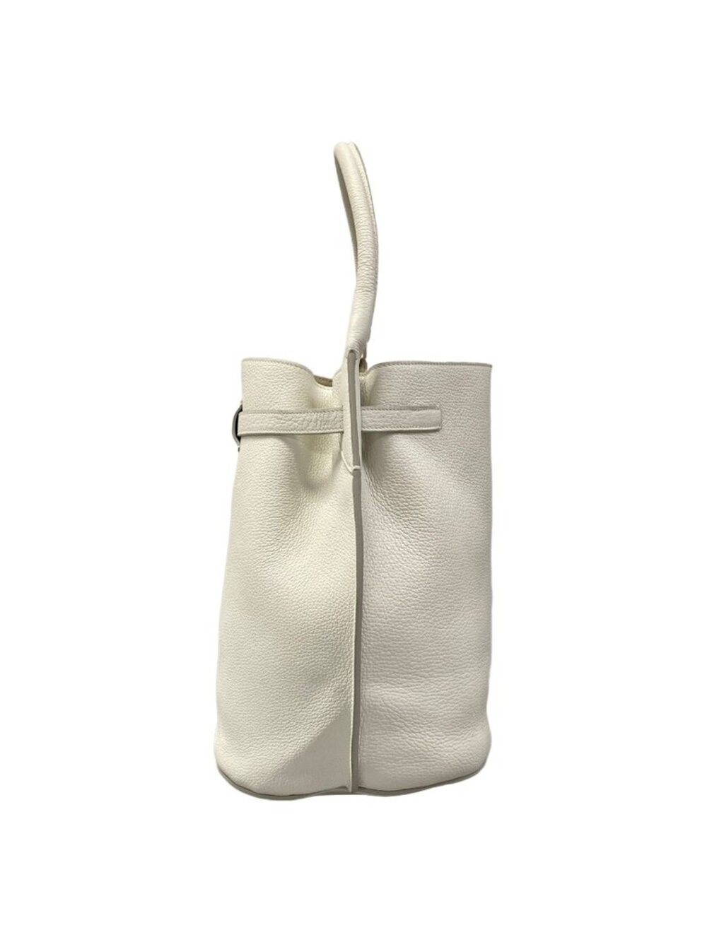 Celine Handbag Big Bag Bucket White Leather - Picture 4 of 15